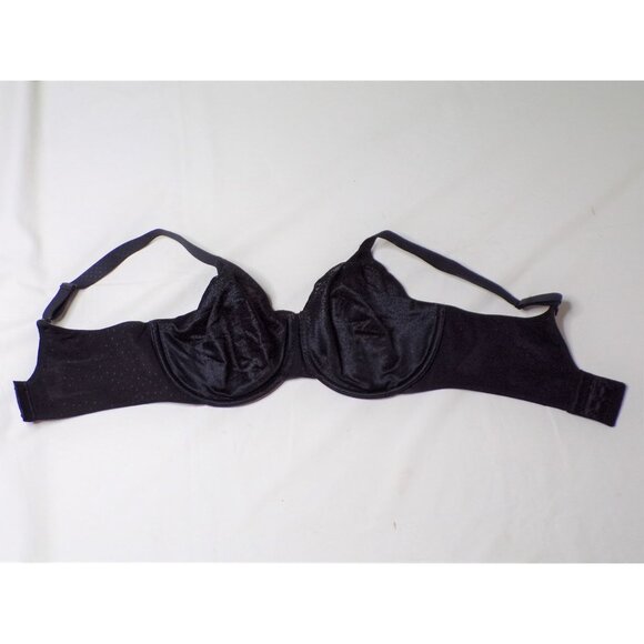 🆕WACOAL Back Appeal Non-padded Seamless Underwire Bra 36C Black #855303 - Picture 9 of 13